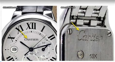 how to tell if my cartier watch is real|counterfeit cartier watches.